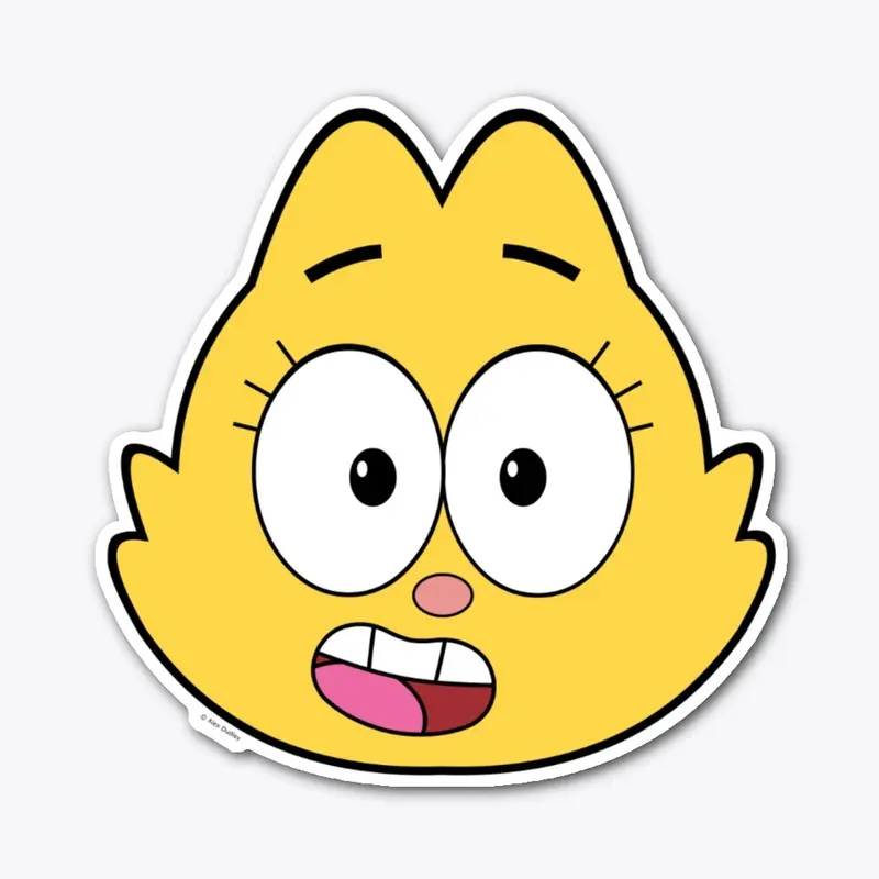 Abby Cat Sticker